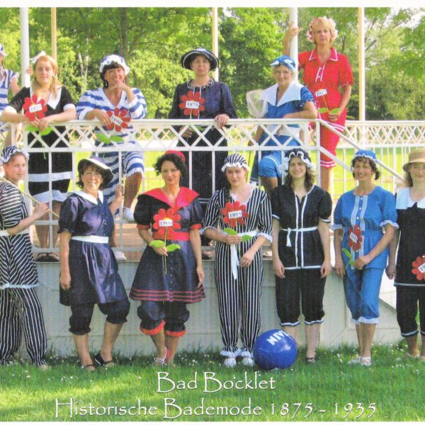 Historische Bademode von 1875 bis 1935