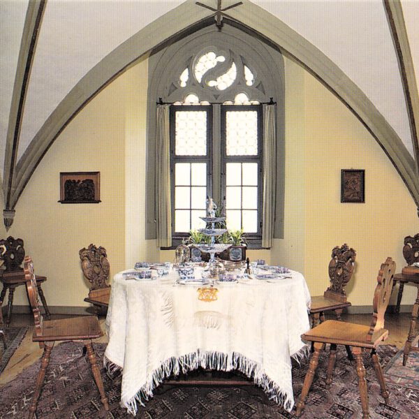Das Frühstückszimmer in Schloss Aschach