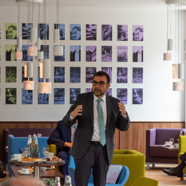 Staatsminister Klaus Holetschek im Kurhaus Hotel Bad Bocklet, Foto Kilian Martin