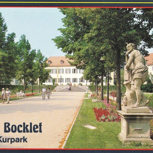 Kurgarten mit Blick auf den Fürstenbau