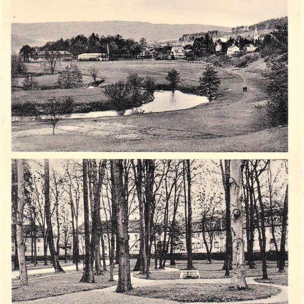 Der Kurgarten und der Kurpark 