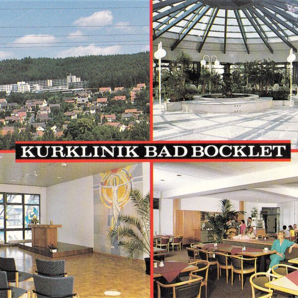 Klinik Bad Bocklet mit Palmenbistro