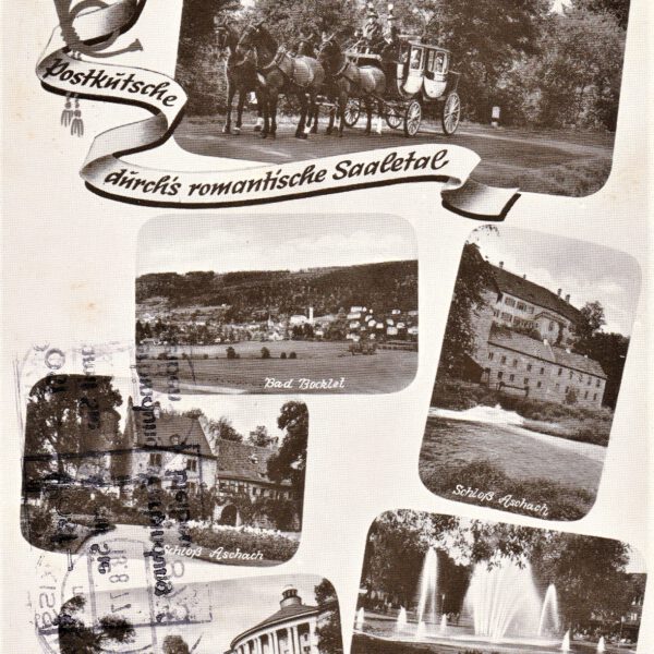 Mit der Postkutsche durch's romantische Saaletal