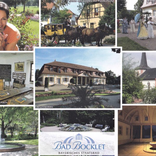 Die modernen Kuranlagen in Bad Bocklet