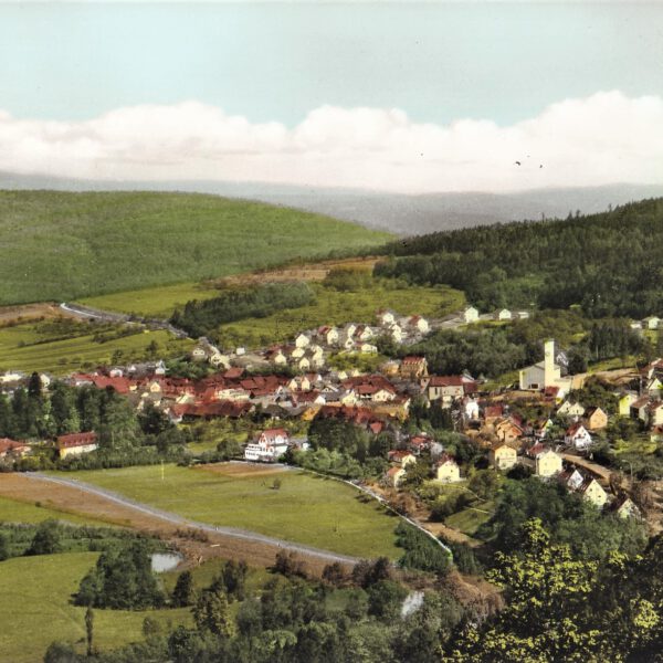 Ortsansicht mit Kuranlagen