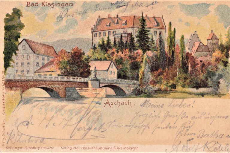 Schloss Aschach 1904