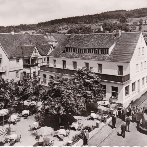 Hotel Laudensack mit Biergarten