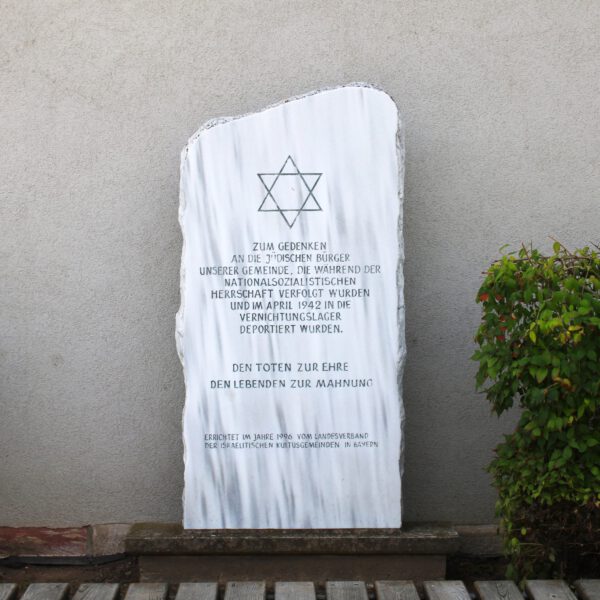 Juden Gedenktafel Grundschule Steinach