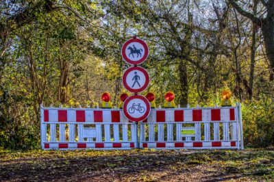 Vollsperrung der Weinbergstraße in Hohn