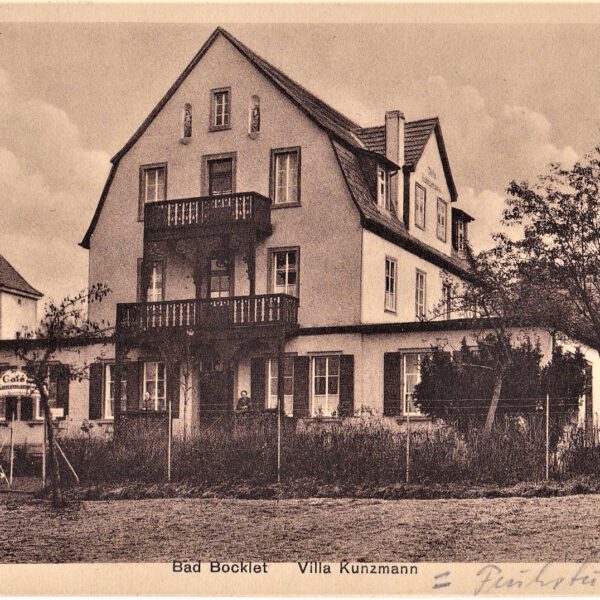 Villa Kunzmann von 1928